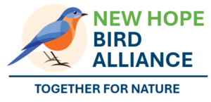 bluebird logo with text new hope bird alliance together for nature